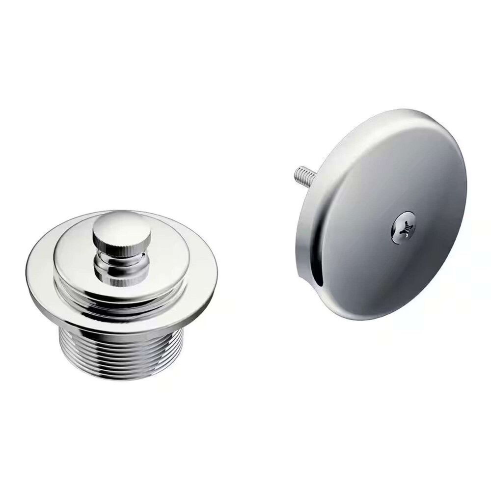 Moen T90331 Series Push-N-Lock Tub Drain Assembly Kit (Chrome)